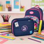 Estojo Box Azul Luluca LU24640 - Loja Do Thor