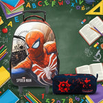 Kit Mochila De Rodinha E Estojo Spider Man 10970 Escolar - Loja Do Thor