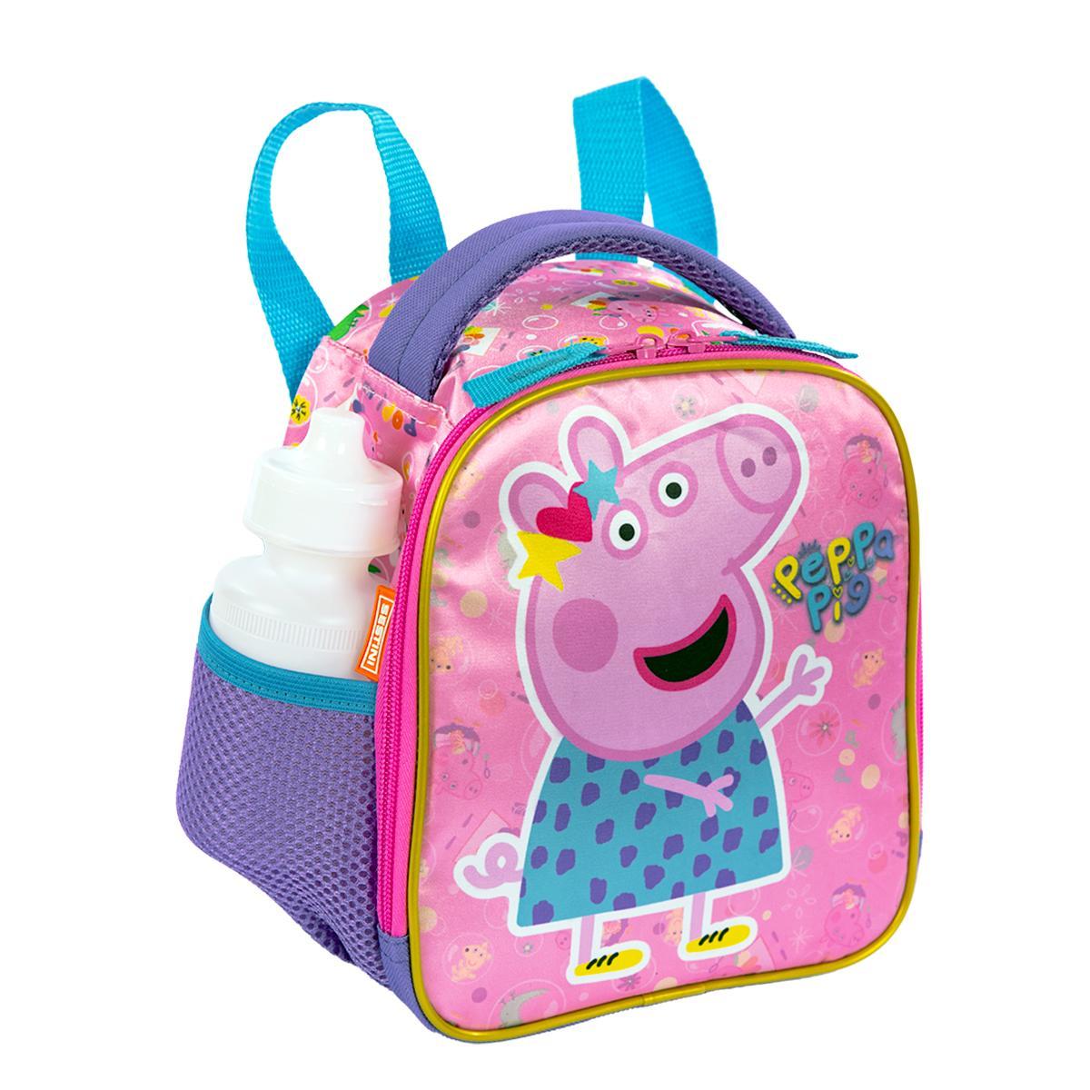 Lancheira Termica Escolar Grande Peppa Pig
