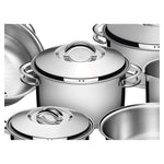 Jogo de Panelas Aço Inox 6 Pçs Solar Tramontina - Loja Do Thor