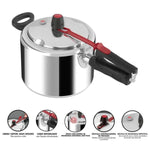 Panela de Pressao 4,5L Clock Original C/Fechamento Interno