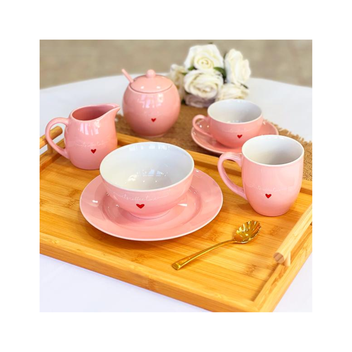 Bowl Lamour 440ml Rosa  Hauskraft pcln173