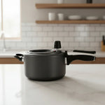 Panela De Pressao Grafite 3,0L C/ Visor De Vidro MTA 6022 - Loja Do Thor