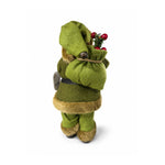 Papai Noel Marrom e Verde 30 cm Grillo - 65545-318