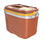 Caixa Termica Suv 32 Litros Marrom C/ Amarelo Termolar - Loja Do Thor