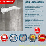 Ducha Lorenzetti Loren Shower Eletrônica 5.500w - 127v - Loja Do Thor