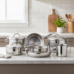 Jogo de Panelas Aço Inox 6 Pçs Solar Tramontina - Loja Do Thor