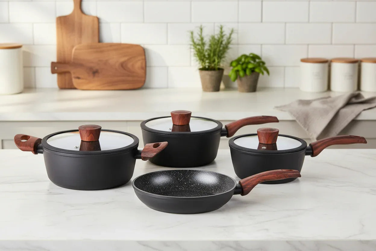 Conjunto de Panelas 4 Pecas Ceramic Life Sirius - Brinox 4814-102 - Loja Do Thor