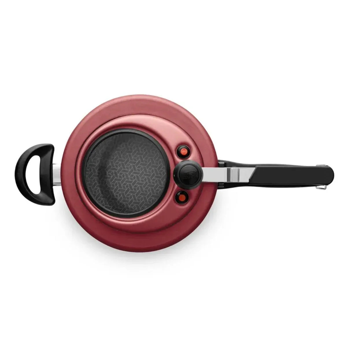 Panela De Pressao Antiaderente C/ Visor De Vidro 3,0L Cereja 6025 - Loja Do Thor