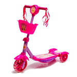 Patinete Com Cestinha Rosa Com Luz E Sons Belinda