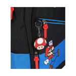 Mochila de Costas Escolar Super Mario Azul Luxcel