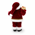 Papai Noel Em  Pé  Em Vermelho E Branco  30cm -  Florarte A0739-001