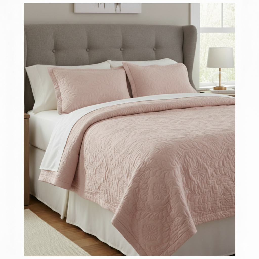 Porta Travesseiro Rosa 50x70CM Jolitex 160822001J3999