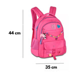 Mochila De Costas Rosa Rebecca Bonbon 17,5 RB24595