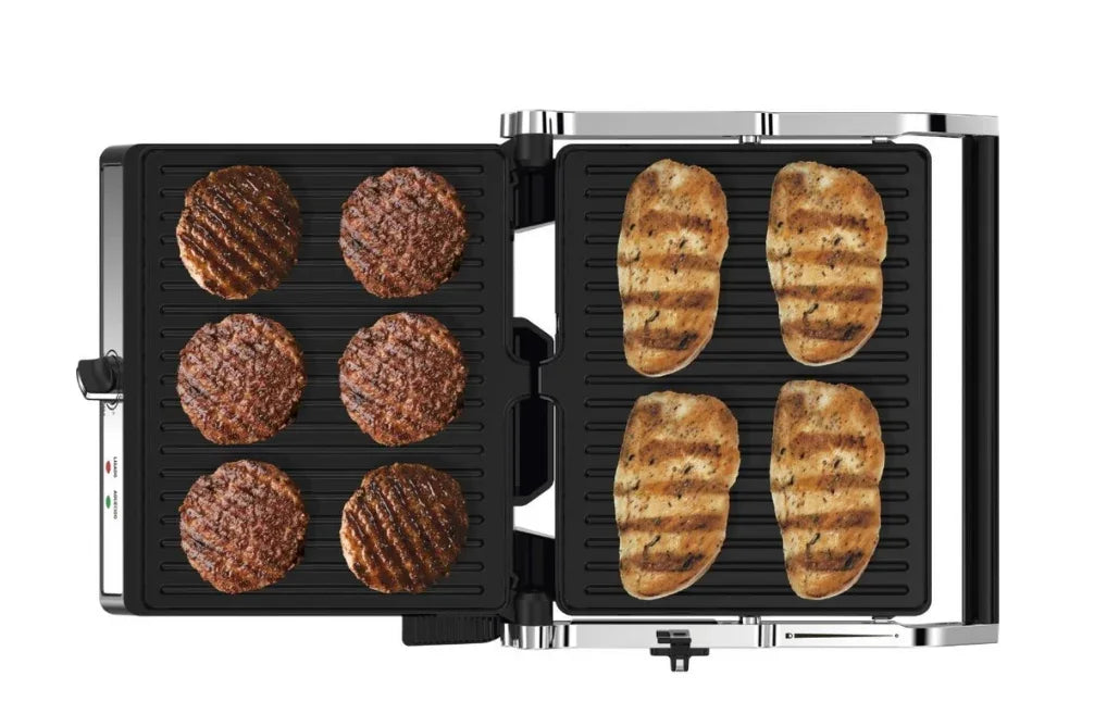 Grill Arno Super Grill 1200W Inox 127V GC122DB1 - Loja Do Thor