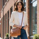 Bolsa Feminina Transversal Tiracolo Caramelo AL2470CR