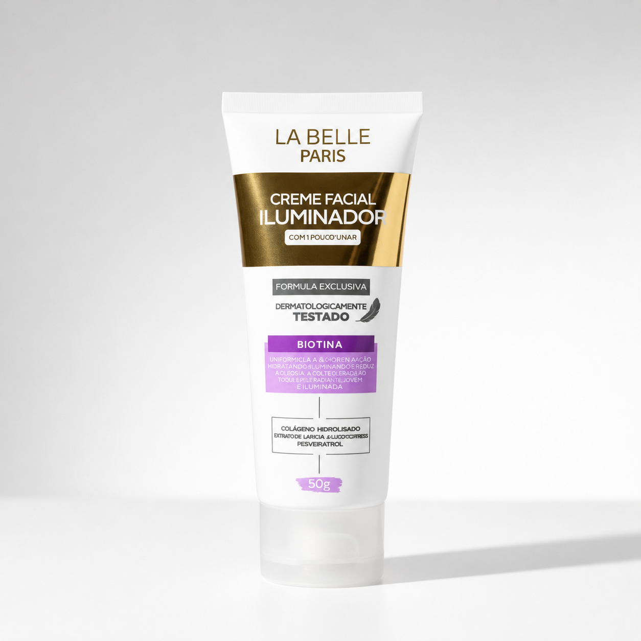 Creme Facial Iluminador 50g  - La Belle