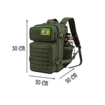 Mochila Tática Militar 50L Verde - Yepp