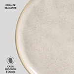 Prato de Sobremesa Bio Latte em Stoneware