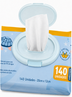 Toalha Umedecida Bebe Limpinho 140UN CIMED 104857