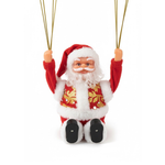 Papai Noel Malabarista No Paraquedas 15cm