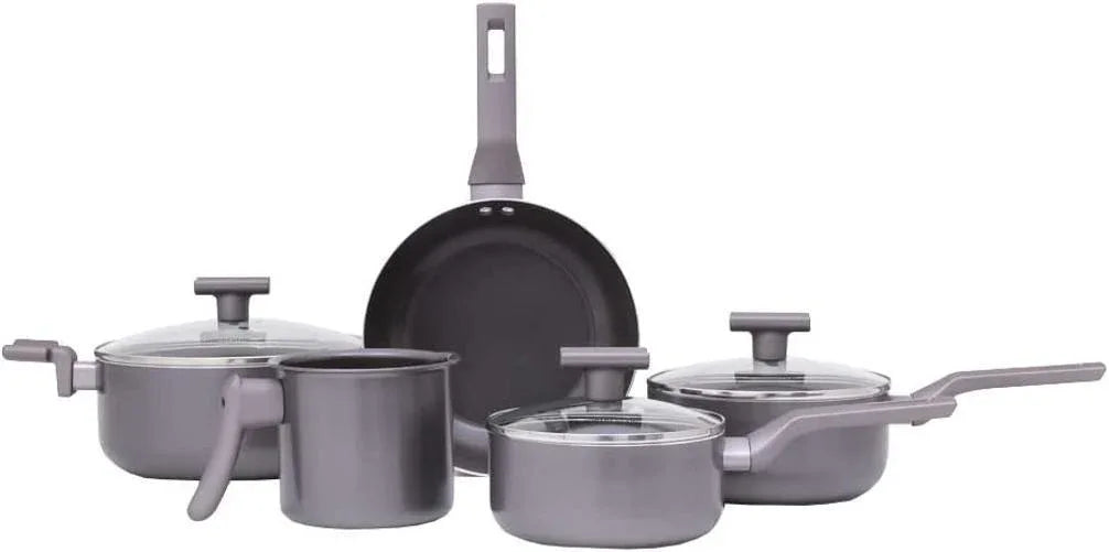 Conjunto Sartin Cook 5 Pcs Ceramico Grafite - Loja Do Thor