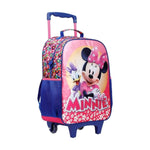 Mochila de Rodinha Rosa Escolar Minnie Xeryus - Loja Do Thor