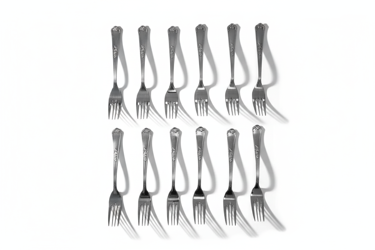 Garfo De Mesa Peixe 12 PÇS Classique Hercules 493-021P - Loja Do Thor