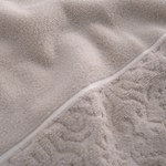 Jogo de Toalhas Corttex Super Soft Arabesco Zero Twist Bege