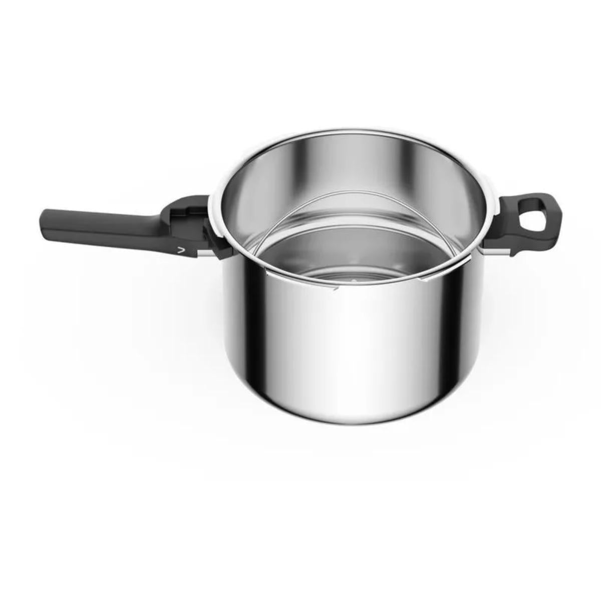 Panela de Pressao Rochedo Inox Trendy 6L C/ Cesto de Vapor