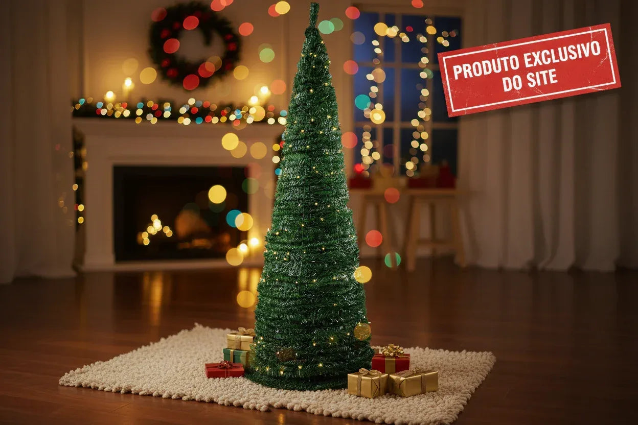 Arvore Madri Verde Iluminada 2.10cm Magizi 29223 - Loja Do Thor