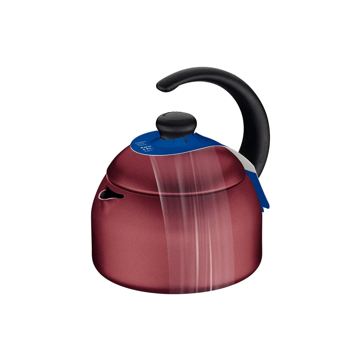 Chaleira 18cm 1,9L Paris Verm Antiaderente Tramontina - Loja Do Thor