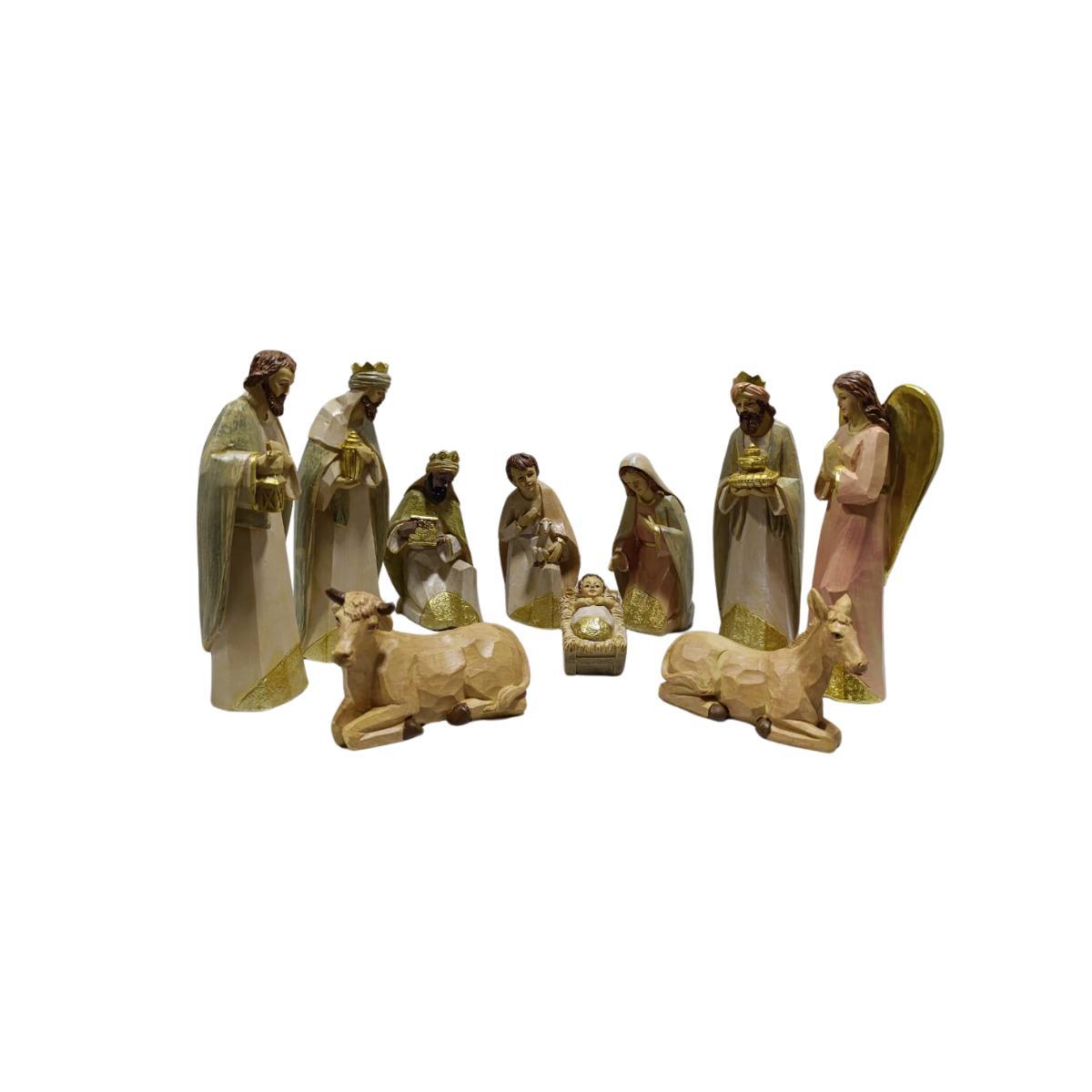 Presepio Polires Vintage 10 Figuras 23,2CM Yangzi  27674