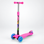 Patinete Radical New Plus Infantil Rosa C/ Altura Ajustável