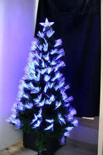 Arvore de Natal Fibra Optica Efeito Cachoeira 90CM A090