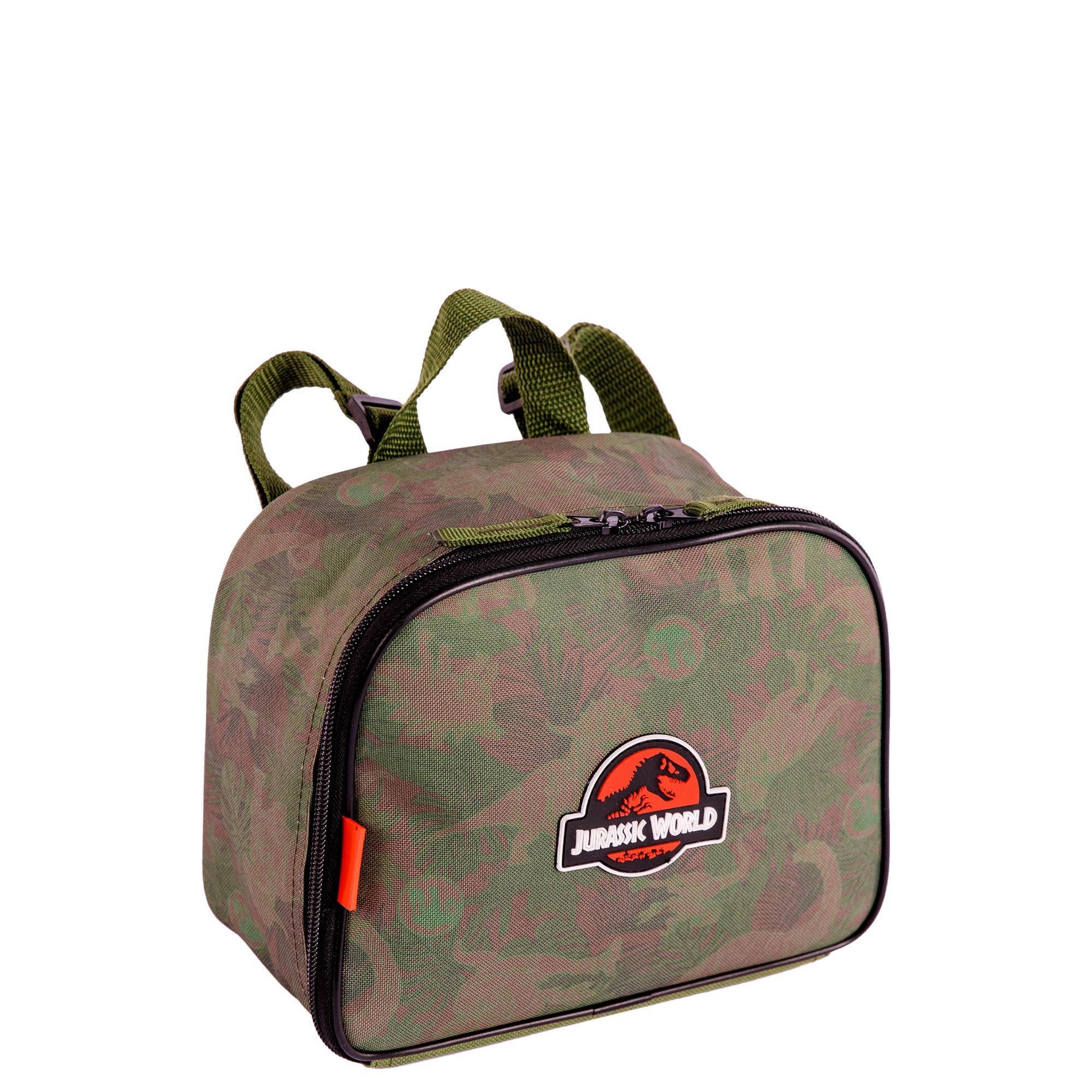 Lancheira Jurassic World P Rivals Camuflada com Potinho