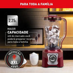 Liquidificador Power Max Carmim XXL 1200W 220V LN55W5B2 LN86 - Loja Do Thor
