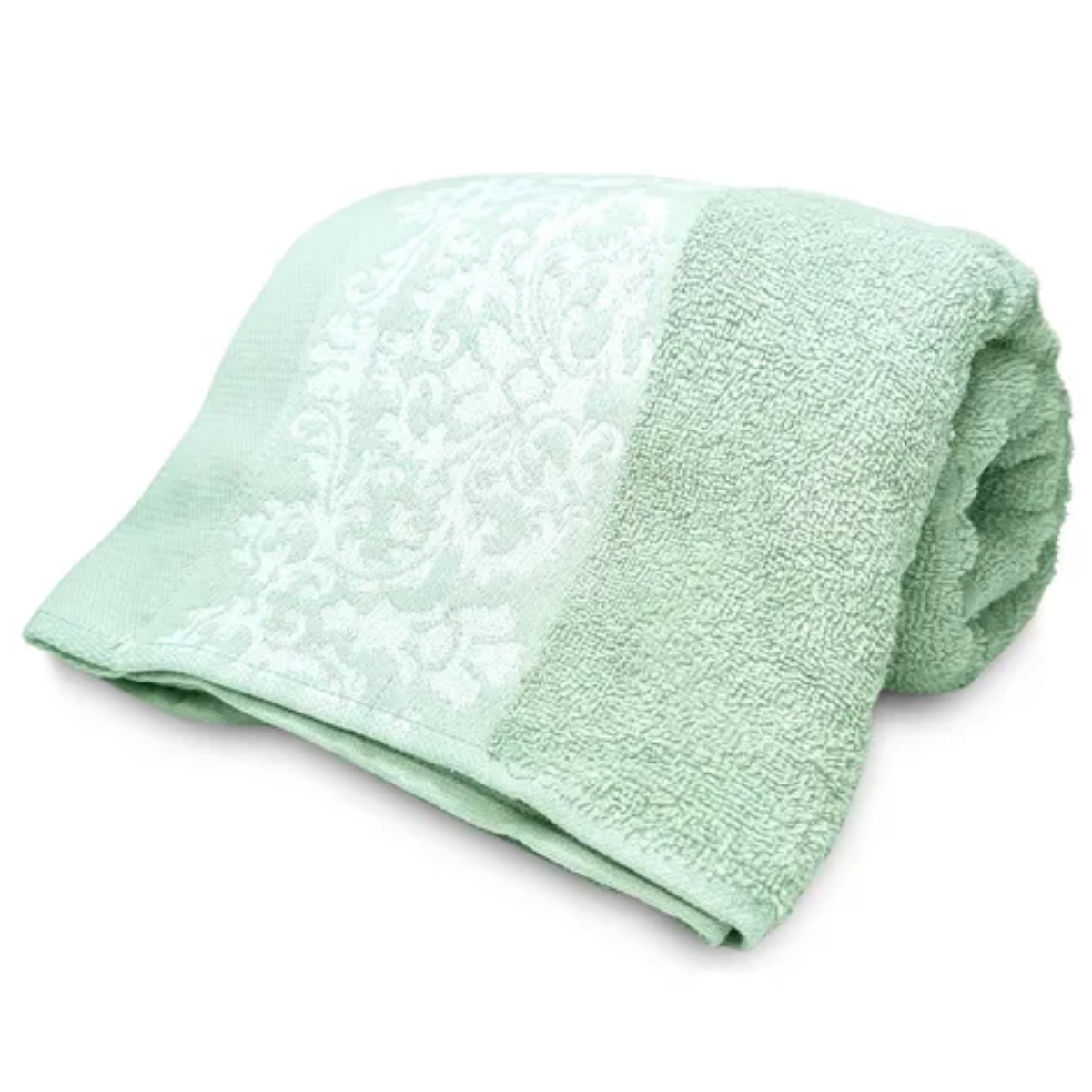 Jogo de Toalha Jacquard Medalhão Verde- Corttex