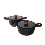 Conjunto de Panelas Brinox Ceramic Life 6 Pecas Sirius 4814/103 - Loja Do Thor