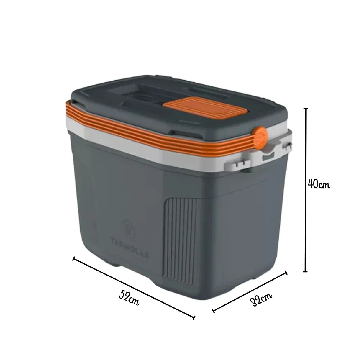 Caixa Termica Suv Cinza 32L Termolar 56283 58392 - Loja Do Thor