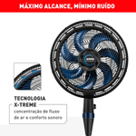 Ventilador  X Treme 7 Coluna 40cm Ve7c 127V -Arno