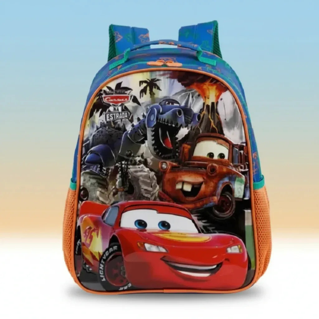 Mochila 16 Carros R-11642 - Artigo Escolar Xeryus - Loja Do Thor