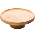 Prato Para Bolo Em Bambu Com Pé 20X7Cm Lyon