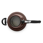 Panela De Pressao Aluminio Chocolate C/Visor De Vidro 4,5L 9195 - Loja Do Thor