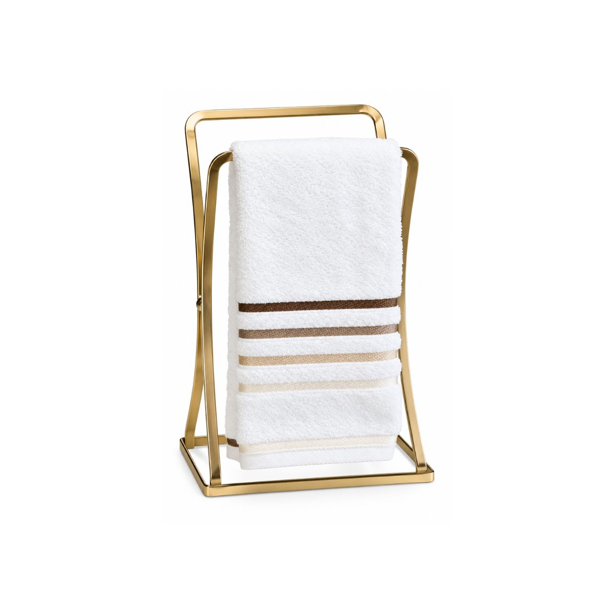 Porta Toalhas Dourado Fosco - Arthi 3222