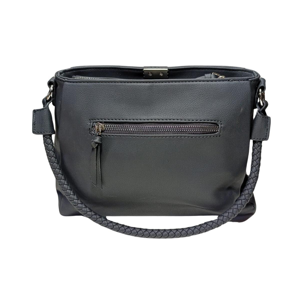 Bolsa Feminina Transversal Tiracolo Preto AL2470PT