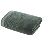 Toalha de Banho Geométrico Zero Twist Verde - Corttex