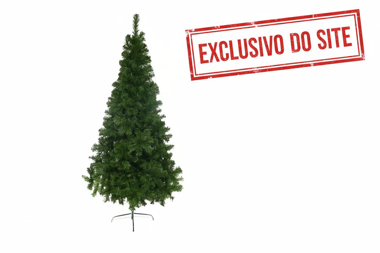 Arvore De Natal Viena Verde 2,10CM 1500 Galhos  52394-004