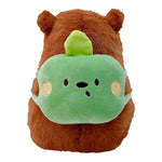 Pelucia Capivara C/Mochilinha de Fruta 40CM Sortido CAA0123 - Loja Do Thor