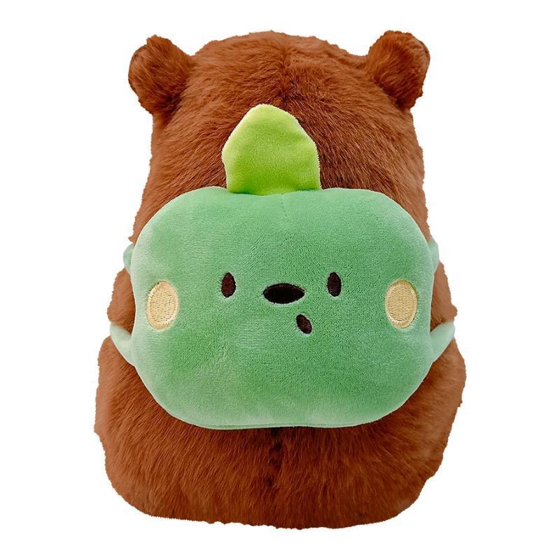 Pelucia Capivara C/Mochilinha de Fruta 40CM Sortido CAA0123 - Loja Do Thor